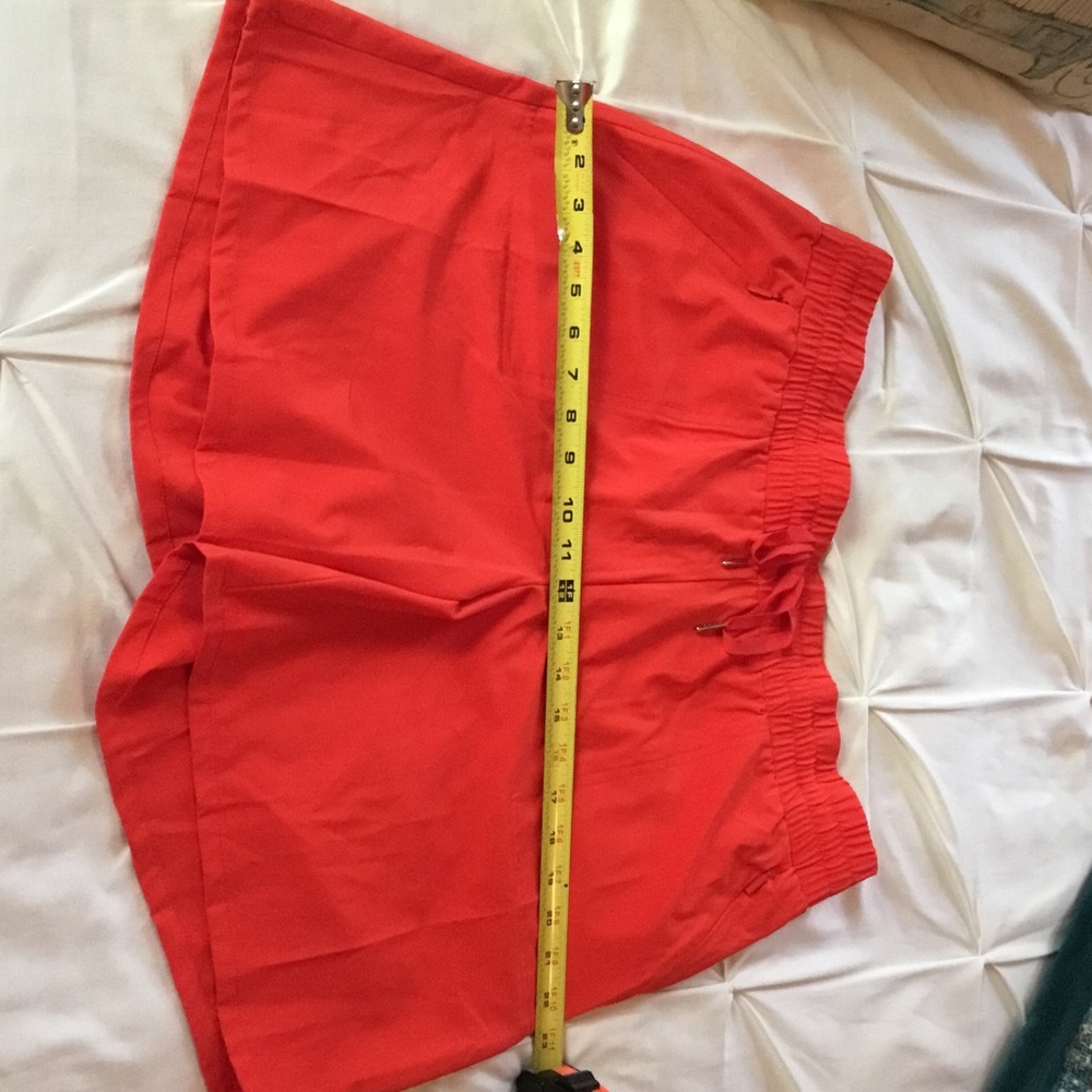 Chico's Bright Red Athletic Drawstring Shorts NWT - image 6